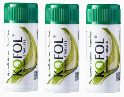 Kofol Chewable Tablets 3 Pack(Pack of 3, 180 Tablets)