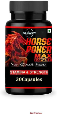 ACTIWOW Horse Power Max Capsule Daily capsule for Power Horse Power Max & drive M05(30 Capsules)