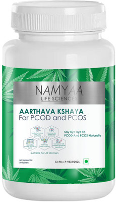 Namyaa Aarthava Kshaya- For PCOD and PCOS- Pack of 60 Tablets(60)