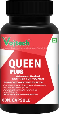 Vojtech Queen Plus Health Immunity Energy Capsule For Women ` For Strength & Power