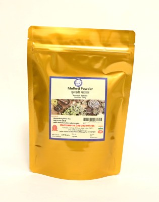 Kamdhenu Laboratories Mulethi Powder | Glycyrrhiza glabra| 100 grams| Liquorice|