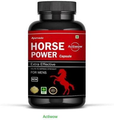 ACTIWOW Horse Power Capsule Increases energy & vitality UY13(30 Capsules)