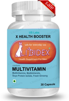 US Labs Libidex Multivitamin Capsule Men + 1 Shilajit Gold & 1 Libidex Oil