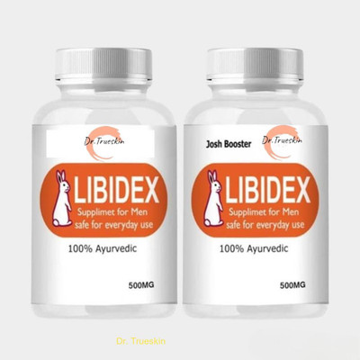 Dr.TrueSkin Libidex Capsules - Men's Vitality & Stamina Enhancer 2PCS(Pack of 2, 30 Capsules)
