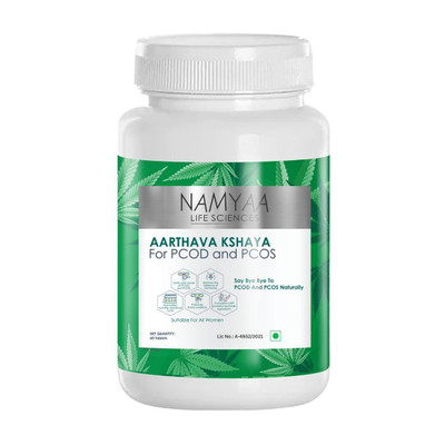 Namyaa Aarthava Kshaya- For PCOD and PCOS- Pack of 60 Tablets(60)