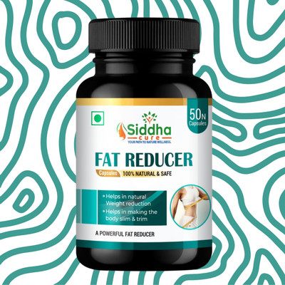 Siddha cure Herbal Fat Reducer Capsules for Flat Tummy and Body Shaping(50 Capsules)