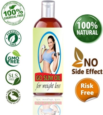 Ayurgen Herbals Go Slim Oil for Weight Loss Fat Burning Men Women Fat Loss Belly Fat Reduce