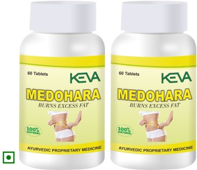 KEVA Medohara Tablet for Weight Loss Medicine and Fat Burner (Pack Of 2)(Pack of 2)