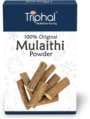Triphal Mulethi Powder - Licorice Roots Powder - Yashtimadhu Churn - Jethimadh Churan(200 g)