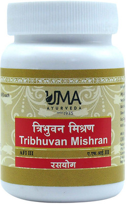 Uma Ayurveda Tribhuvan Mishran 40 Tab Useful in Common Cold Fever(40 Tablets)