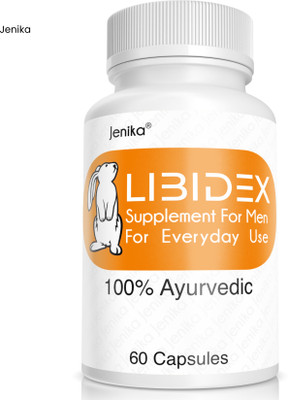 JENIKA LIBI-DEX Capsules For Men 30-Day Supply of Men’s Vitality & Health(60 Capsules)