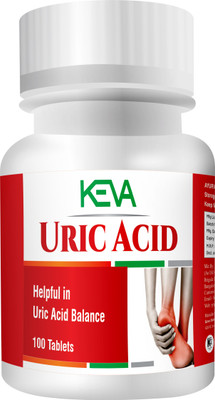 KEVA Uric Acid Balance Tablet (Pack of 1) 100 Tablets(100 Tablets)