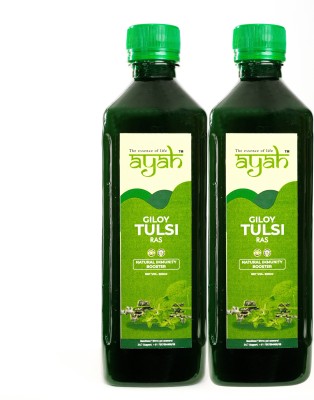 Ayah Giloy Tulsi Ras Immunity, Digestion & Breath Support(Pack of 2)