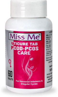 Miss Me PCOS Care Supplement, For Hormonal Imbalance and Irregular Cycles(60 Tablets)