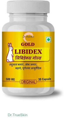 Dr.TrueSkin Libidex Gold Capsules Potency Active Life Natural Drive(30 Capsules)