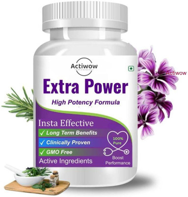 ACTIWOW Extra Power Capsules - Bold Power Begins Here(30 Capsules)