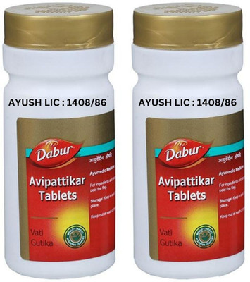Dabur Avipattikar Tablets (60tab Each One)(Pack of 2, 120 Tablets)
