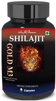 Way Of Pleasure Shilajit M3 Gold 30 Capsule(30 Capsules)