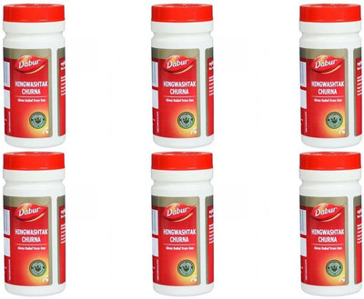 Dabur Hingwashtak Churan 60g For Digestive Disorders(Pack of 6, 360 g)