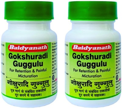 Baidyanath Gokshuradi Guggulu - 80 Tablets(Pack of 2)