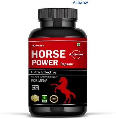 ACTIWOW Horse Power Capsule Revitalizes strength & energy MKL32(30 Capsules)