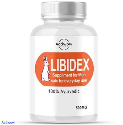 ACTIWOW Libidex Capsules Herbal Strength for a More Powerful Day(30 Capsules)