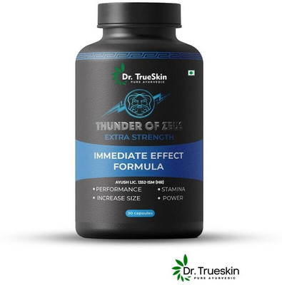 Dr.TrueSkin Thunder Of Zeus for stamina endurance recovery(30 Capsules)