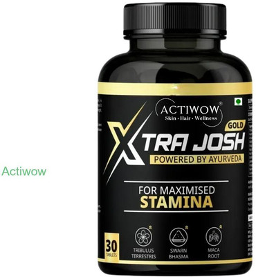 ACTIWOW Xtra Josh Gold Capsules - Fuel Your Natural Power(30 Capsules)