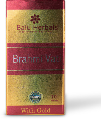 Balu Herbals Brahmi Vati Gold 10T(10 Tablets)