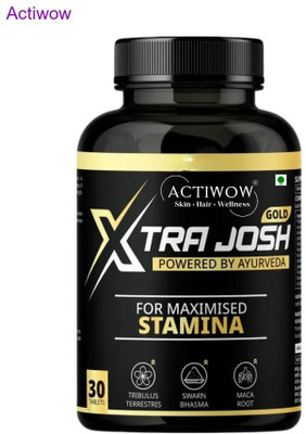 ACTIWOW Xtra Josh Gold Capsules for a Powerful Day(30 Capsules)