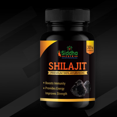 Siddha cure Shilajit Herbal Capsules – Ancient Remedy for Modern Strength(30 Capsules)