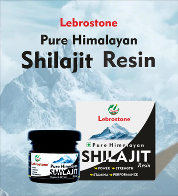 Lebrostone Pure Himalayan Shilajit Resin 10g Natural Energy Boost Strength Stamina.(10 g)