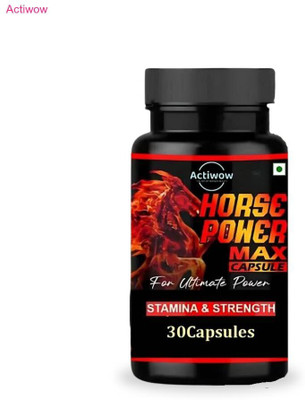 Horse Power Max Capsules Natural Boost When You Need It Most X09(30 Capsules)