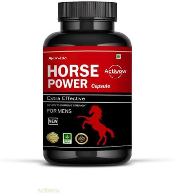 ACTIWOW Horse Power Capsule Boosts testosterone & stamina FF104(30 Capsules)