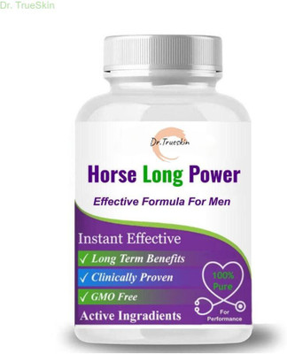 Dr.TrueSkin Horse Long Power Capsule & Oil For Daily Strength Renewal(30 Capsules)