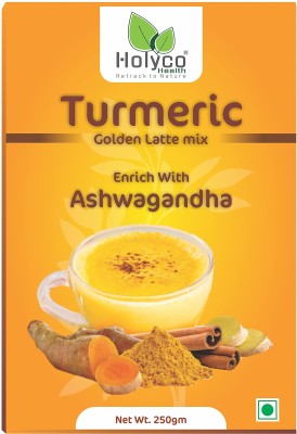 Holyco Health Turmeric Golden Latte Mix with Ashwagandha - 250gm