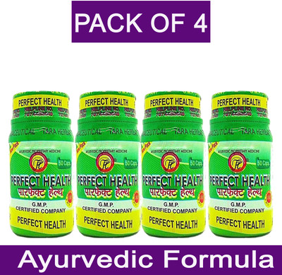 PERFECT HEALTH CAPSULE FOR WEIGHT(Pack of 4, 200 Capsules)