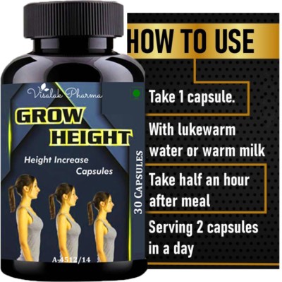 visalak pharma Grow Height Grow Height For Speed Height Formula