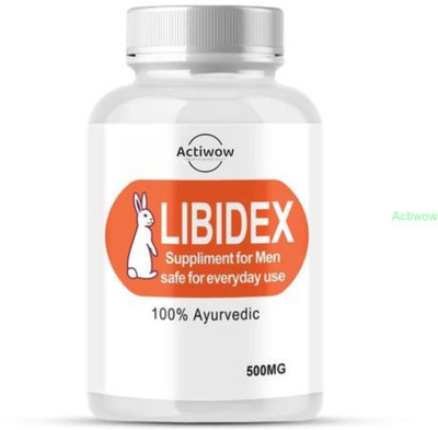 ACTIWOW Libidex Capsules Gentle Yet Powerful Stamina Support(30 Capsules)