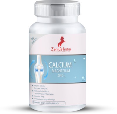 Zenius Calcium Tablet for Natural Calcium Supplement for Relieves Bone, Arthritis Pain