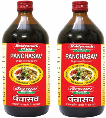 Baidyanath Panchasav 450ml (Pack Of 2) Healthy Digestion Improves Appetite(Pack of 2)