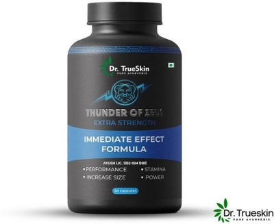 Dr.TrueSkin Thunder Of Zeus with strength and energy daily support(30 Capsules)