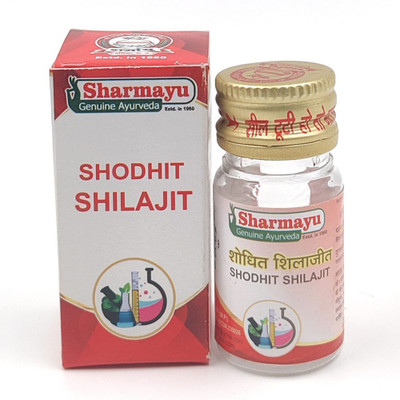 SHARMAYU Shodhit shilajit, 20 gm(20 g)