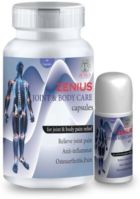 Zenius Joint & Body Care Kit for Joint, Body, Bones, Back, Muscle Pain Relief Medicine