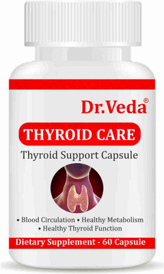 DR.VEDA Thyroid Care Capsule 60 Capsule(60 Capsules)
