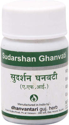DHANVANTARI Sudarshan Ghanvati 60 tablet(Pack of 3, 60 Tablets)