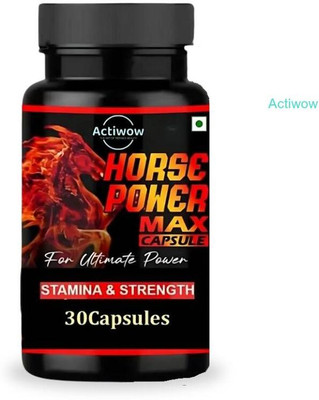 Horse Power Max Capsules Restore What You Need with Ayurveda X09(30 Capsules)