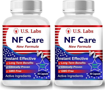 US Labs Instant Effective NF Care Capsule - Better Than NF Cure (Pack of 2)(Pack of 2)