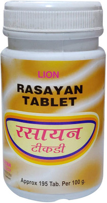 LION Rasayan Tablet 200_pack3(Pack of 3, 600 Tablets)