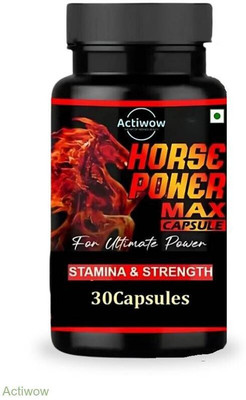 Horse Power Max Capsules Support Your Stamina the Herbal Way S56(30 Capsules)